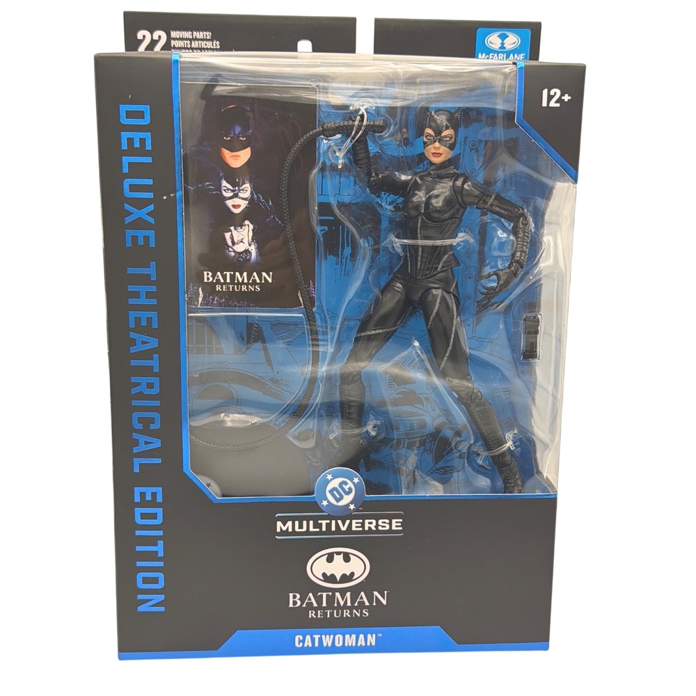 McFarlane DC Multiverse Batman Returns Catwoman Deluxe 7" Figure NIB